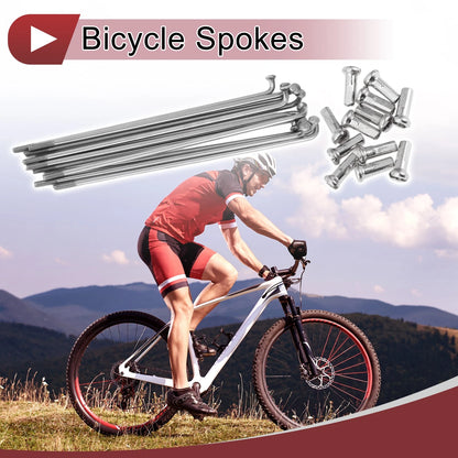 Bicycle Spokes 14G 94mm 304 Stainless Steel Set for Any Bike (All Years)