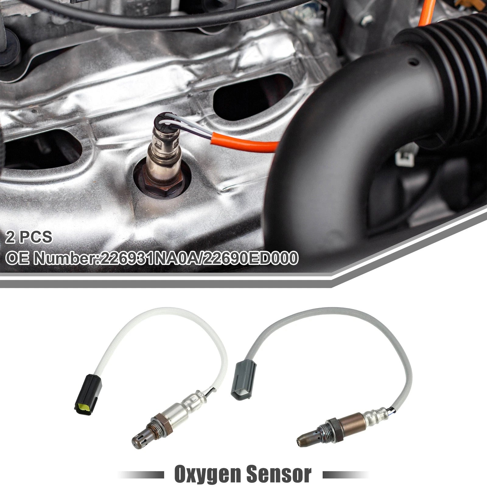2X O2 Oxygen Sensor for Nissan Maxima (2010–2013) 3.5L