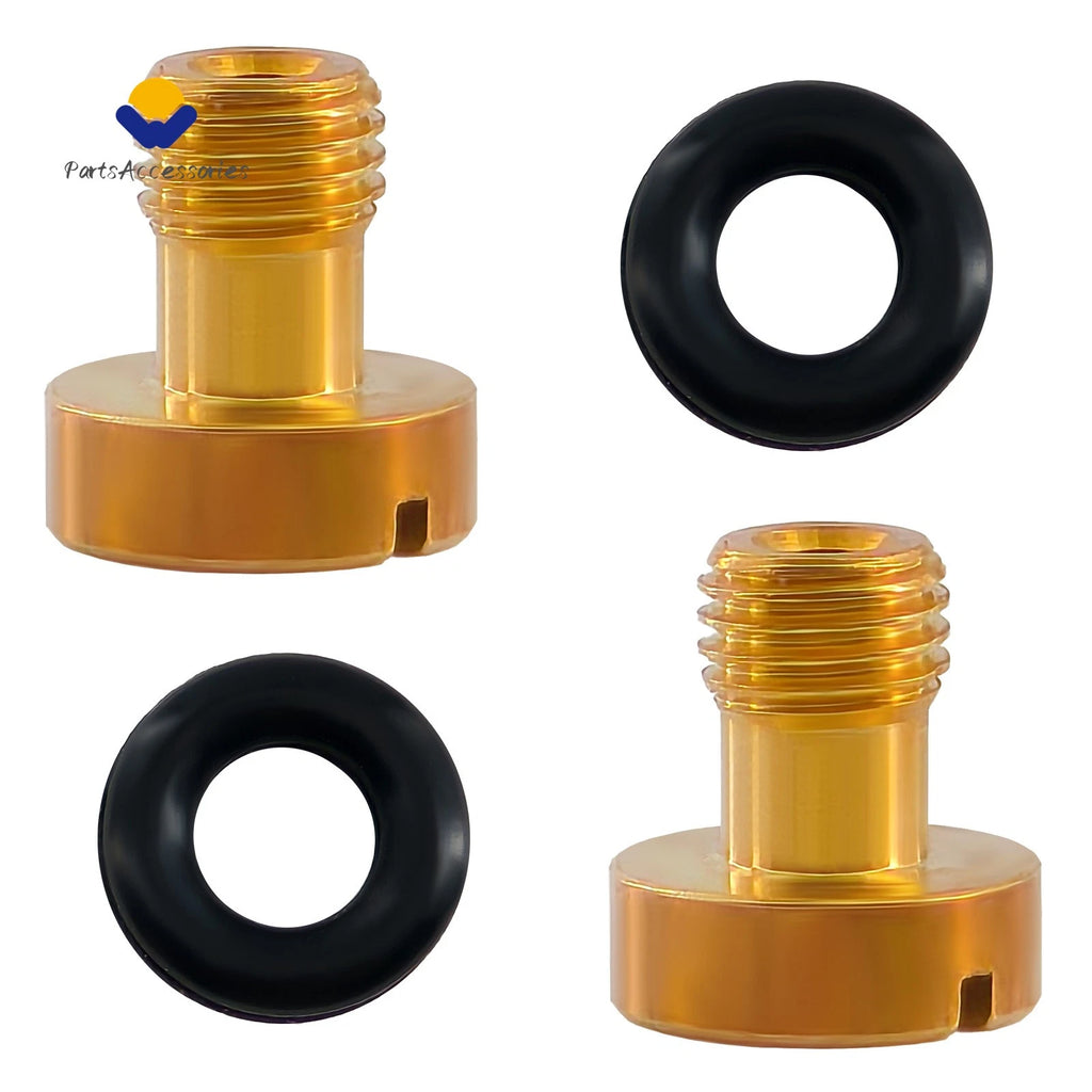 Carburetor Float Bowl Drain Screws for Kawasaki KZ650 KZ1000 Z1R (1977–1981)