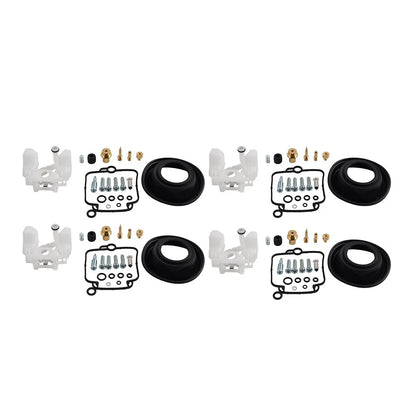 4X Carburetor Repair Kit Float Diaphragm for Suzuki GSX1100F (1991–1993)