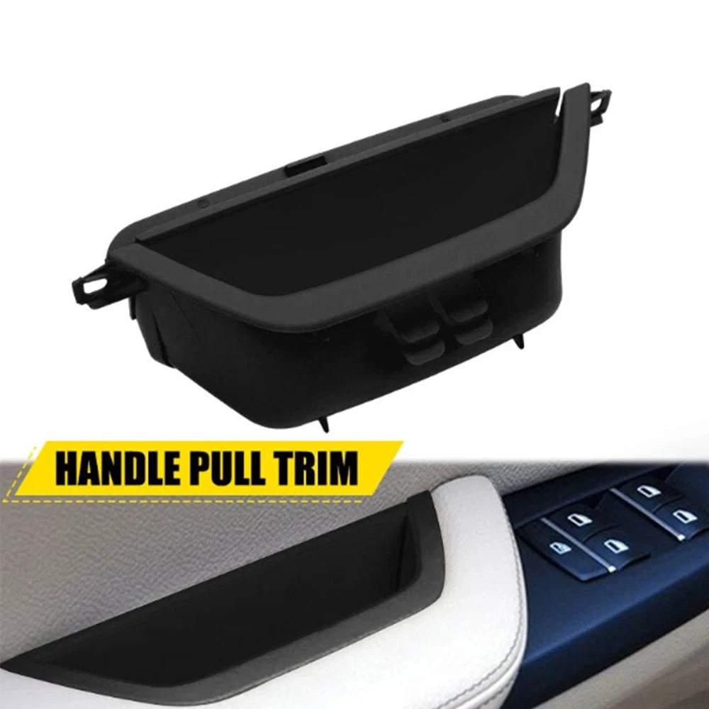 Interior Door Handle Pull Trim for BMW X3 X4 (2011–2021) Black