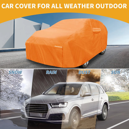 Waterproof Car Cover for Kia Carnival (2021–2023) 210D-PU with Zipper
