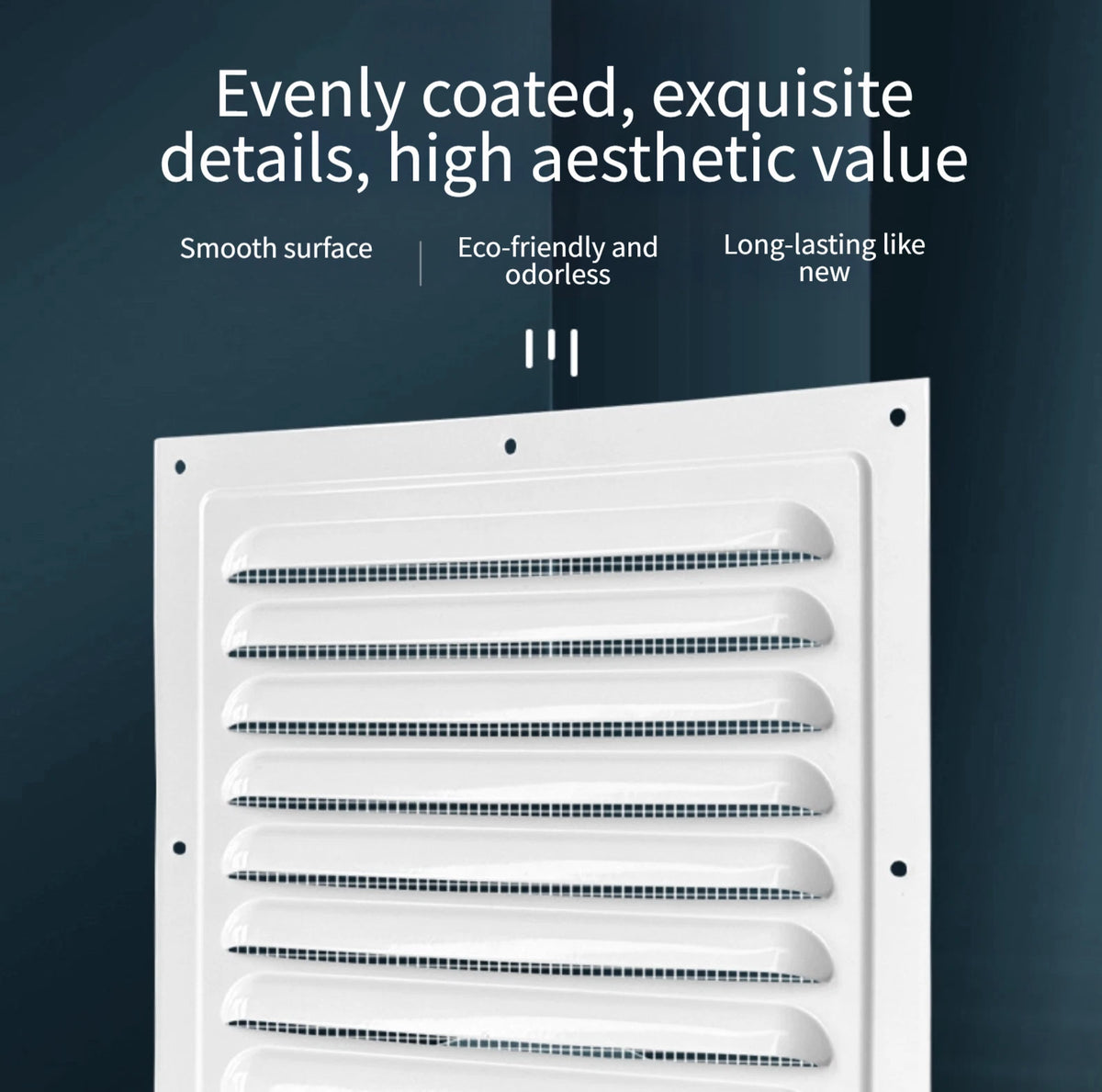 150x150mm Aluminum Alloy Grille Cover for Ventilation