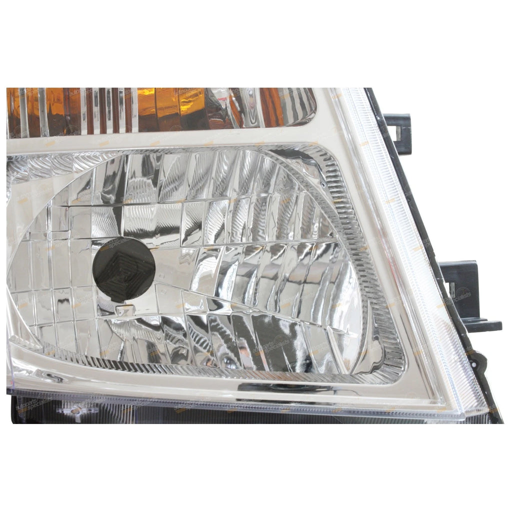 RH Replacement Headlight for Nissan Navara D40 (2008) - Right RHS Driver