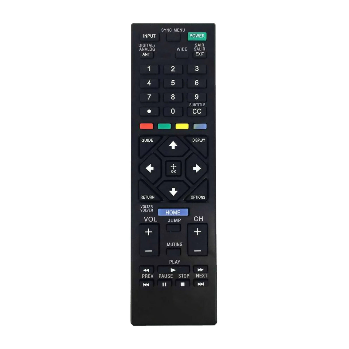 ABS Remote Control for Sony BRAVIA KDL-24R425A (RM-YD093)