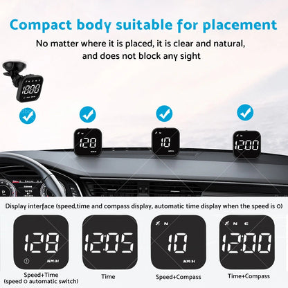 HUD Head Up Display GPS Speedometer for Universal (2002–Present)