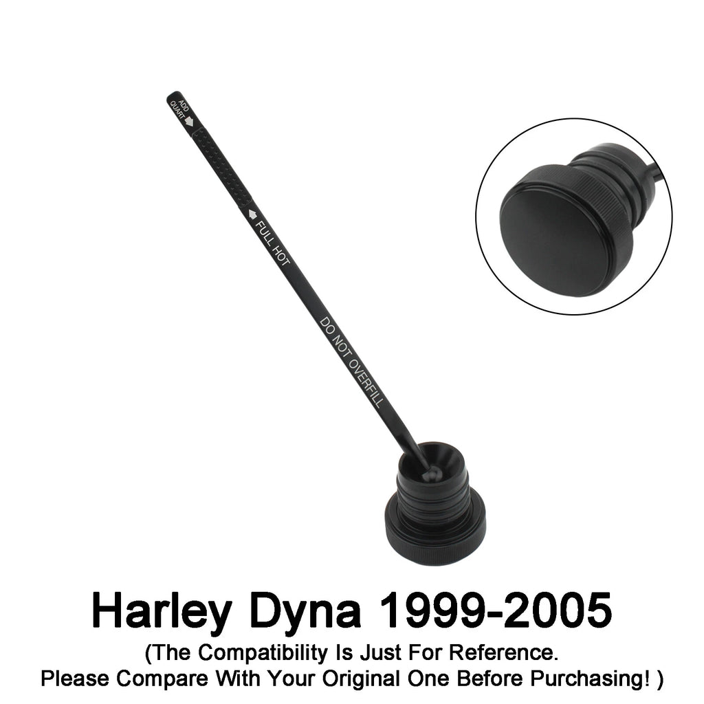 Oil Dipstick Tank Cap Plug 0710-0150 for Harley Davidson Dyna FXD FXDX FXDL (1999–2005)