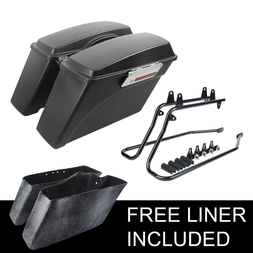 Saddlebag Conversion Bracket for Harley Softail Fatboy (1986–2017)