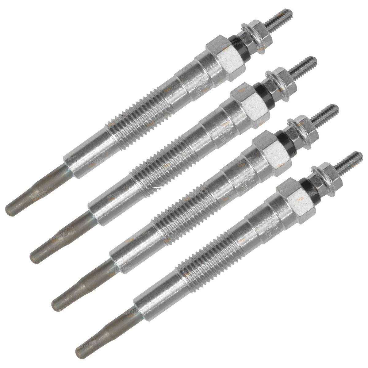 4x Bosch Diesel Glow Plugs for Mazda B2500 Bravo E2500 2.5L WL WL-T (1999–2006)