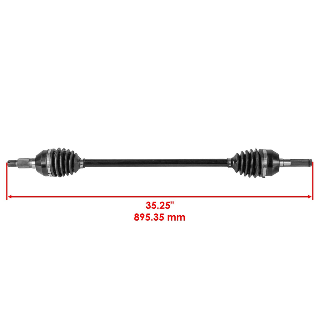 Caltric Front Left CV Joint Axle Replacement for Can Am Maverick X3 (2018–2019)