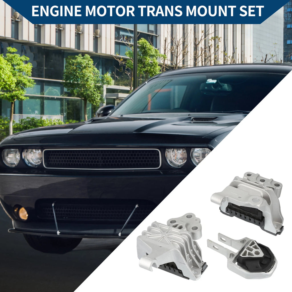 Engine Motor Mount Set for Dodge Dart (2013–2016)