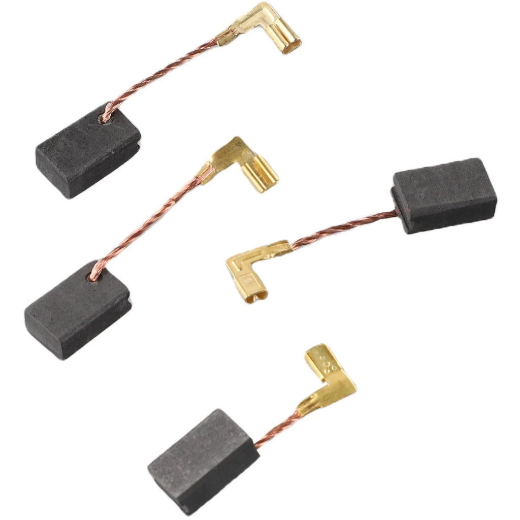 Set of 4 Carbon Brushes for Enhanced Motor Performance Tools