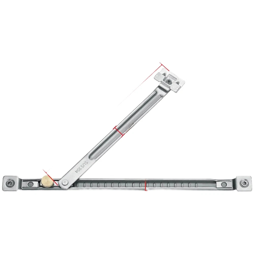 Stainless Steel Window Stay for Casement Sliding (No Drill Installation)