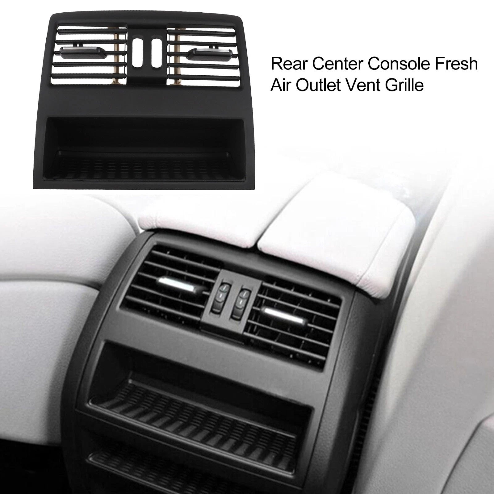 Rear Center Console Vent Grille Cover for