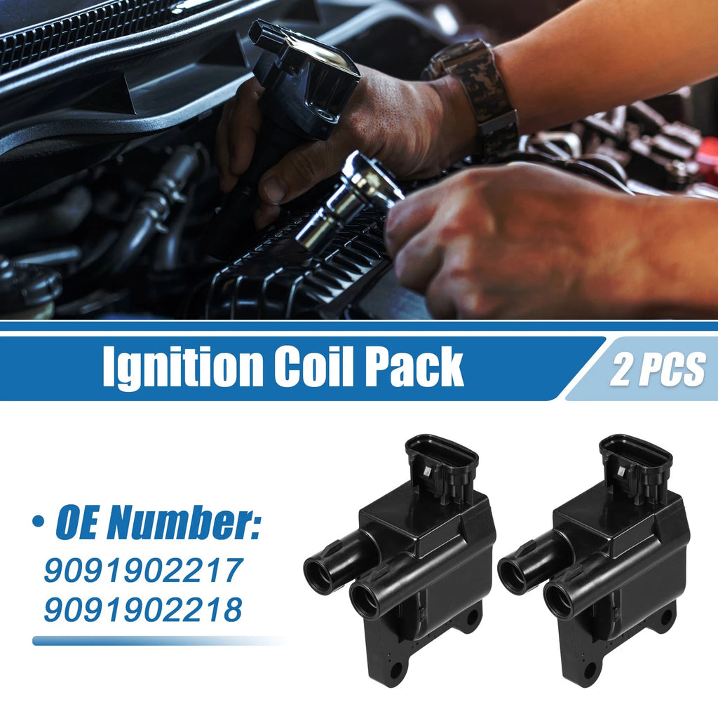 Ignition Coil Pack Set for Toyota Camry (1997–2001) Replacement Plastic
