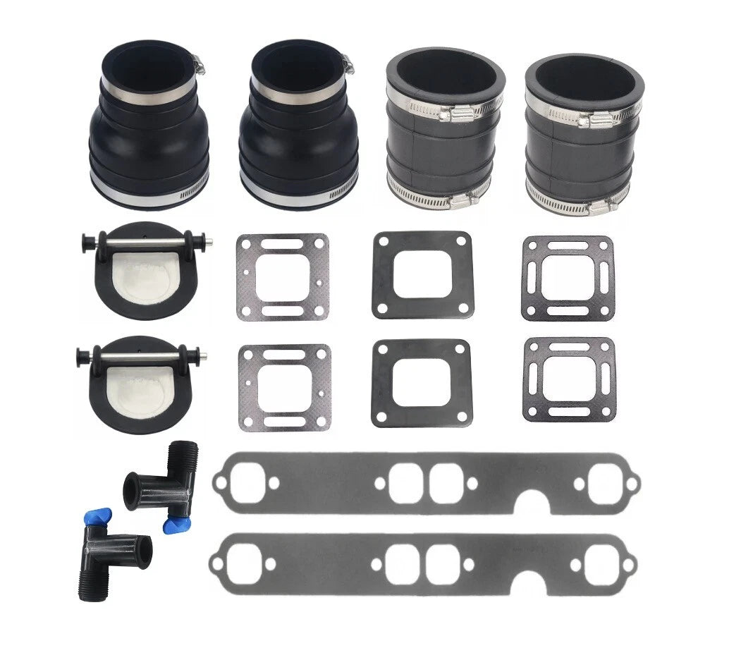 Exhaust Manifold Bellow Tube Kit for MerCruiser GM V8 (3")