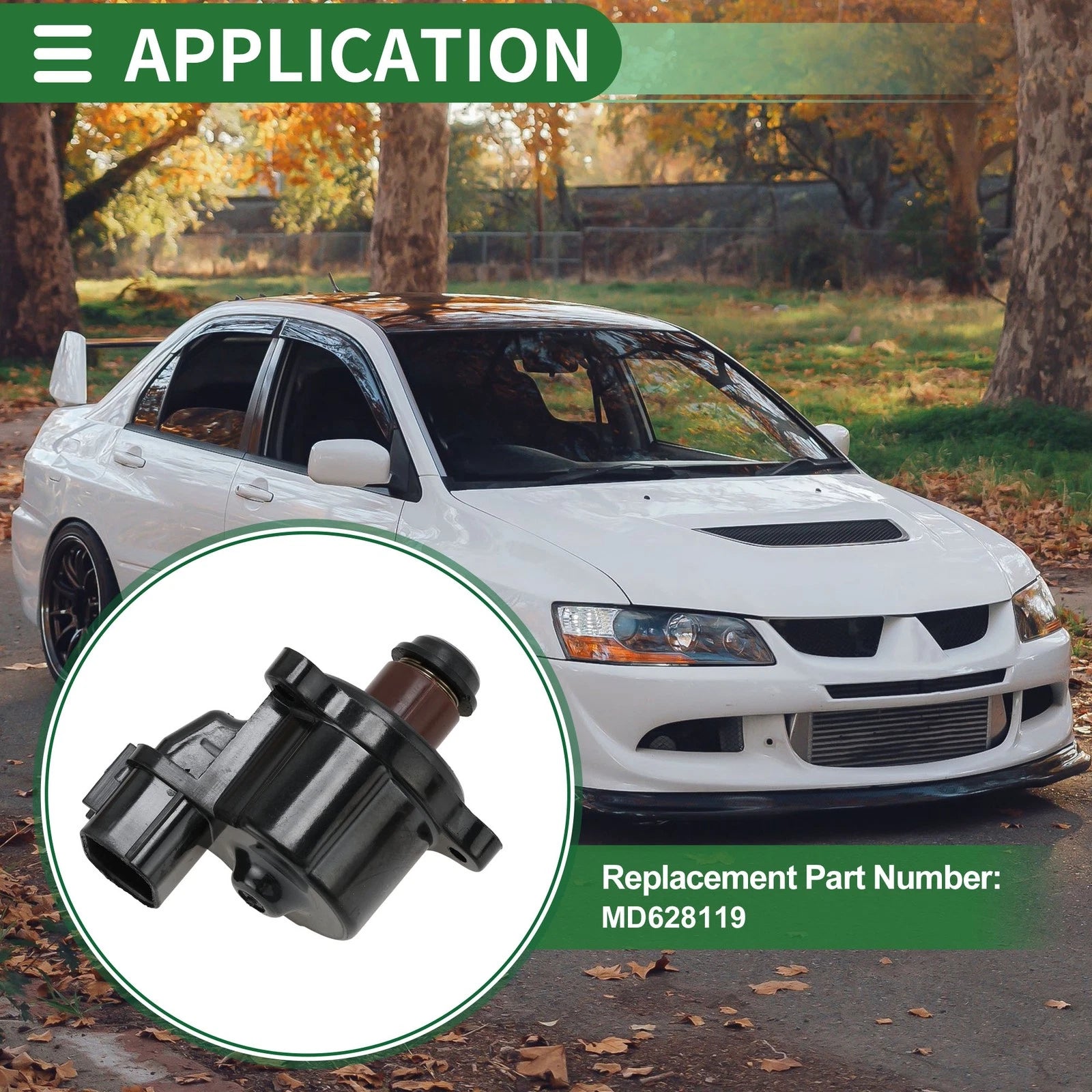 Idle Air Control Valve for Mitsubishi Lancer (2003–2004) Replacement