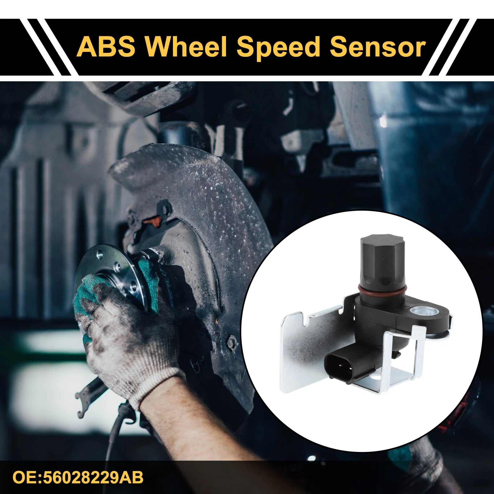 ABS Wheel Speed Sensor Replacement for Dodge Ram 1500 2500 (2011–2018)