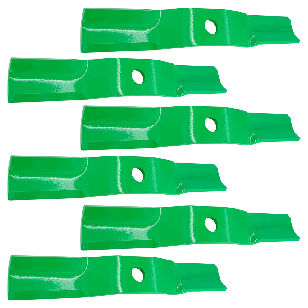 Qty 4 Medium Lift Blades for Land Pride 16-7/8 in (2015–2015)