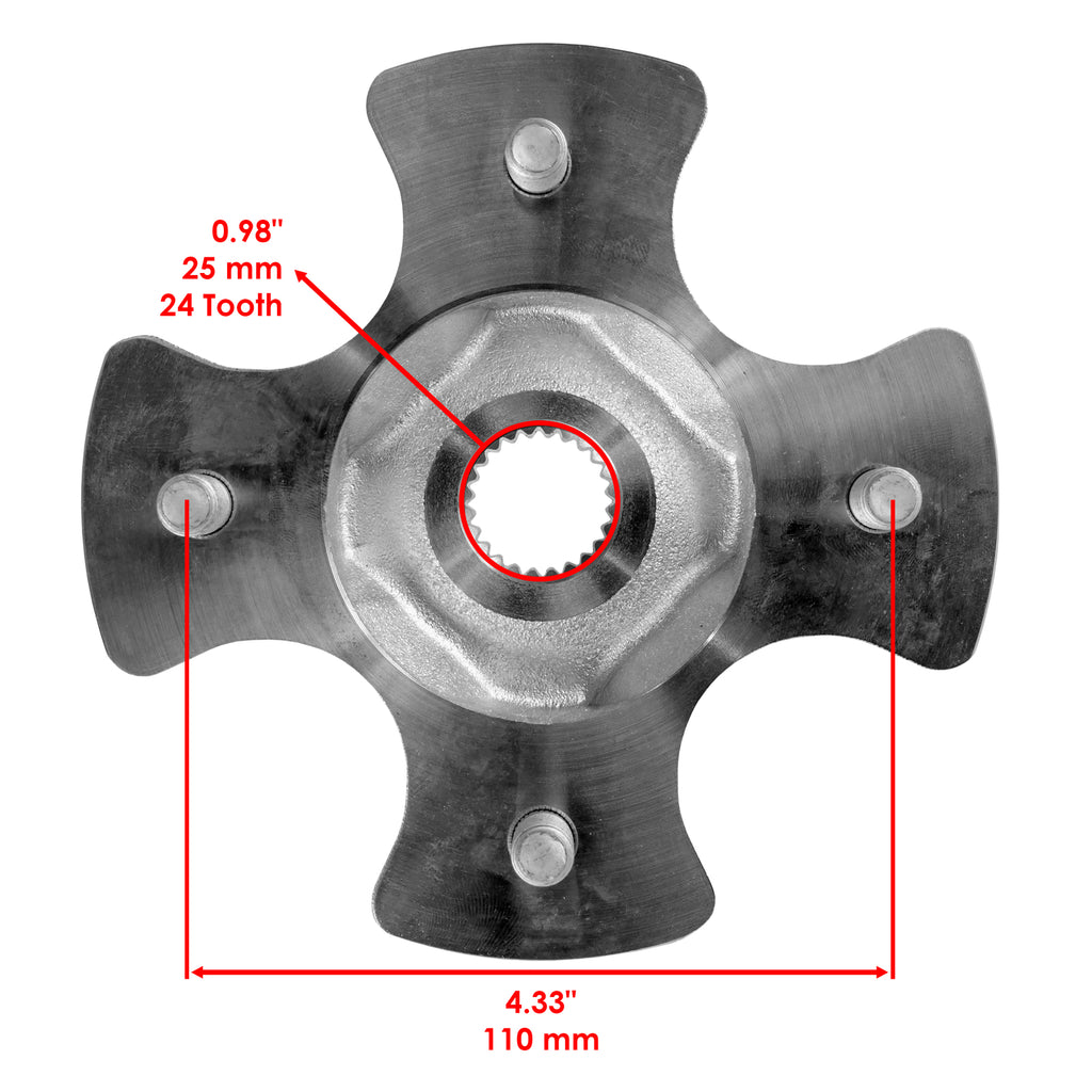 Rear Wheel Hub L or R Replacement for Honda Foreman Rubicon 500 (2015–2019)