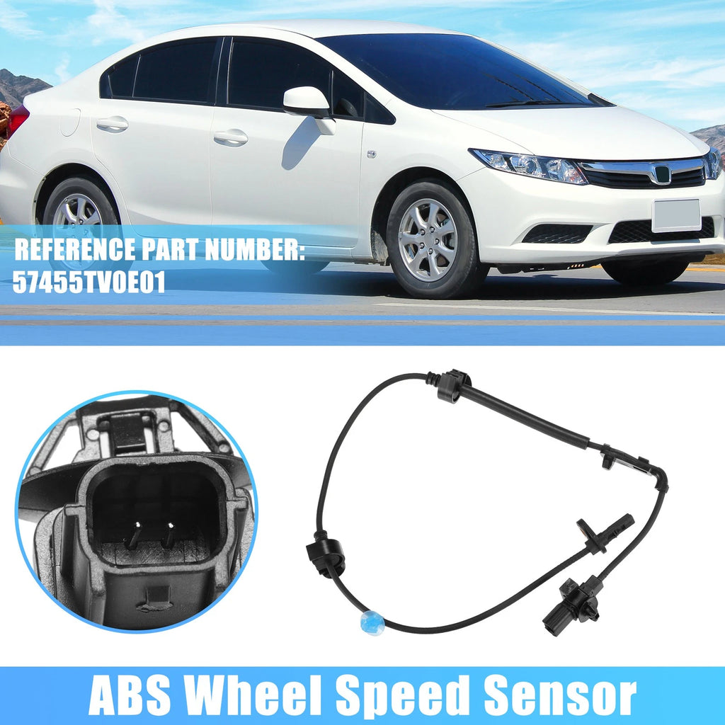 Front Left ABS Wheel Speed Sensor Replacement for Honda Civic Mk9 (2012–2015)