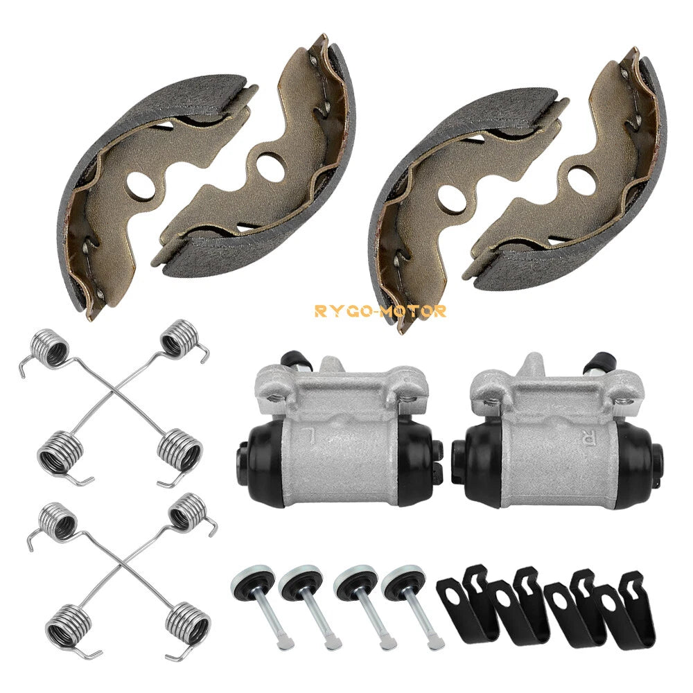 Front Brake Wheel Cylinder & Shoes Kit for Honda FourTrax 300 TRX300 (1993–2000)