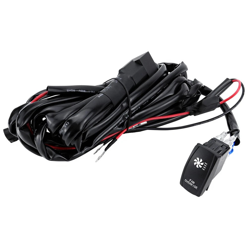 Cooling Fan Override Rocker Switch Kit for Can-Am Maverick Defender Commander (2013–2023)