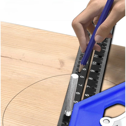 Combination Square Ruler 300mm Stainless Steel for Woodworking