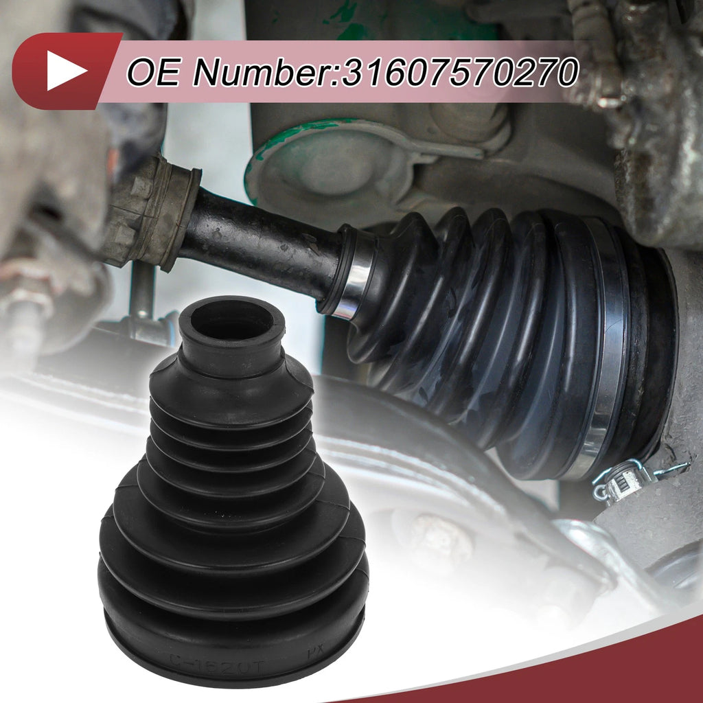 Inner CV Joint Boot Kit with Clamps for BMW 320i (2013–2018)
