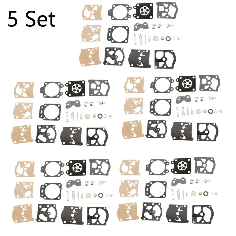 Set of 5 Carburetor Diaphragm Kit for Stihl 021 023 025 026, Homelite 240 245