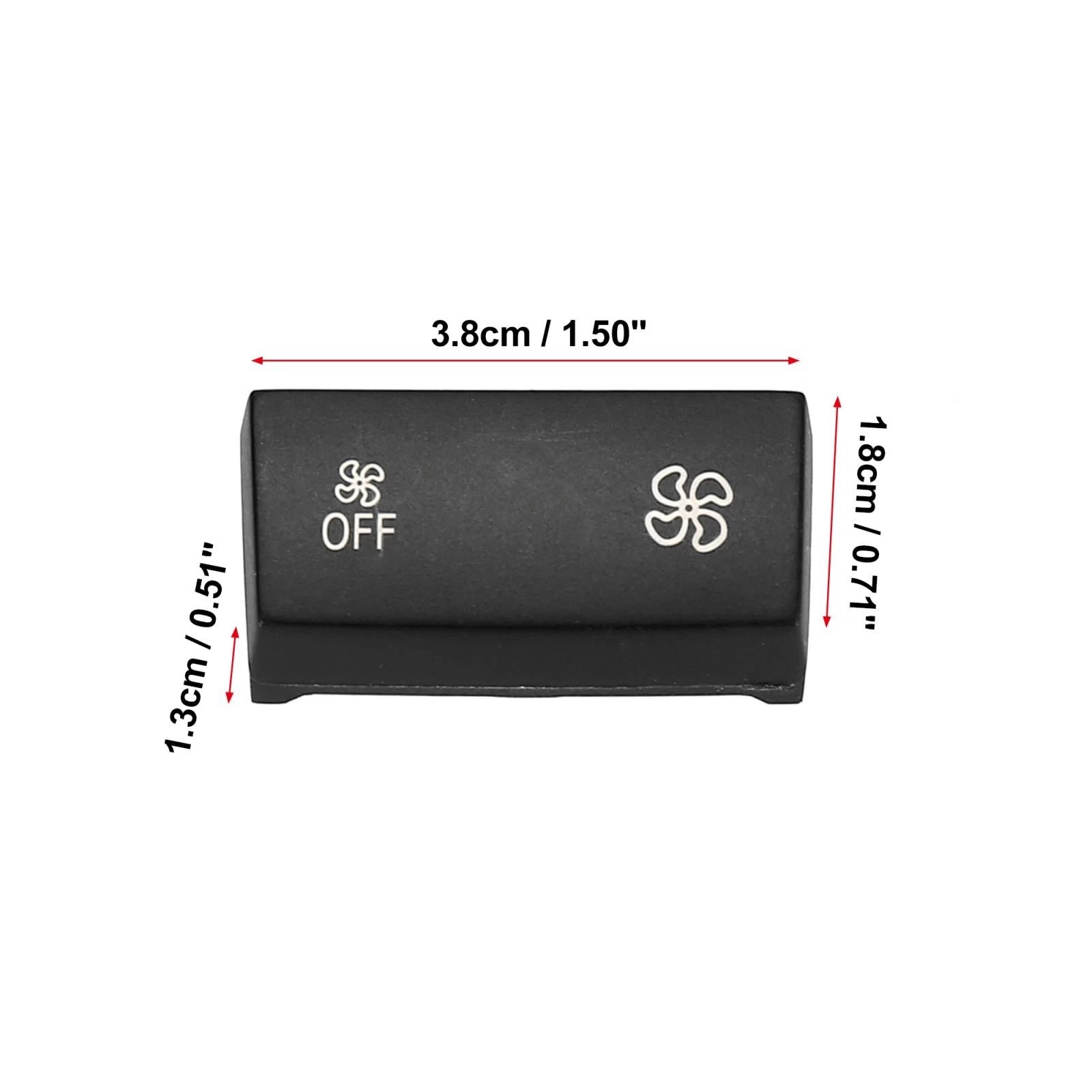 AC Climate Control Fan Speed Button for BMW 1 2 3 4 Series (2012–2022)