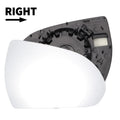 Right Side Mirror Glass Non heated Replacement for Hyundai Elantra (2016–2018)