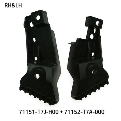 Pair Front Bumper Beam Upper Right & Left For Honda HR-V 71151T7JH00 71152T7A000