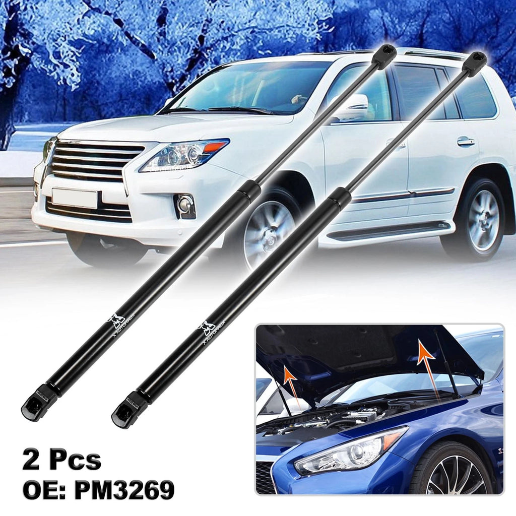 2pcs Front Hood Lift Supports Struts Gas Spring Replacement for Lexus RX350 (2016–2022)