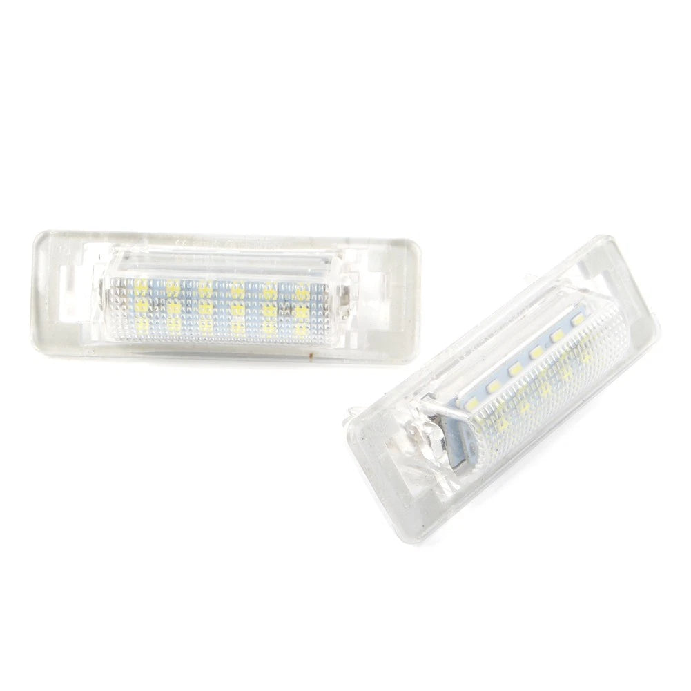 2X LED License Plate Light for Benz W210 W202 (1994–2002)