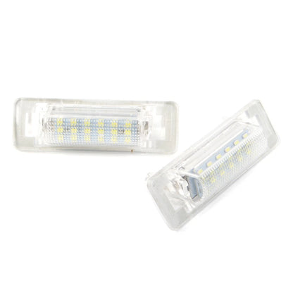 2X LED License Plate Light for Benz W210 W202 (1994–2002)