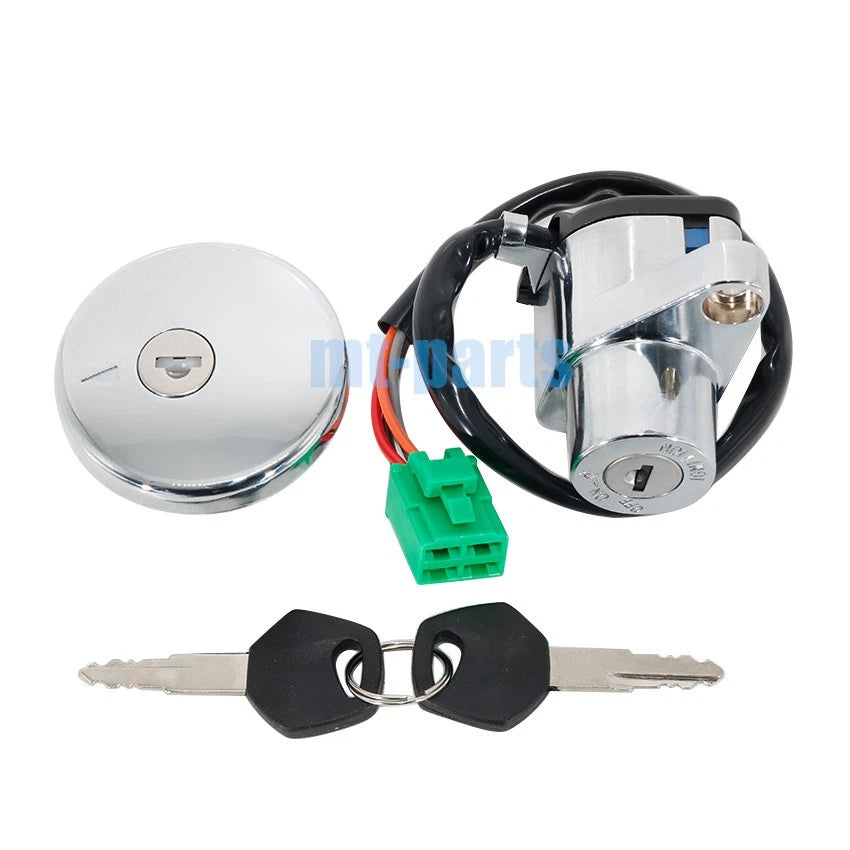 Ignition Key Switch Gas Cap Lock Set for Suzuki LS650 Boulevard S40 (2005–2019)