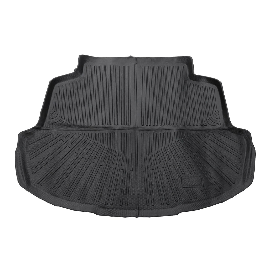 Cargo Liner Rear Trunk Mat for Toyota Corolla (2014–2019) TPE Stripe Pattern