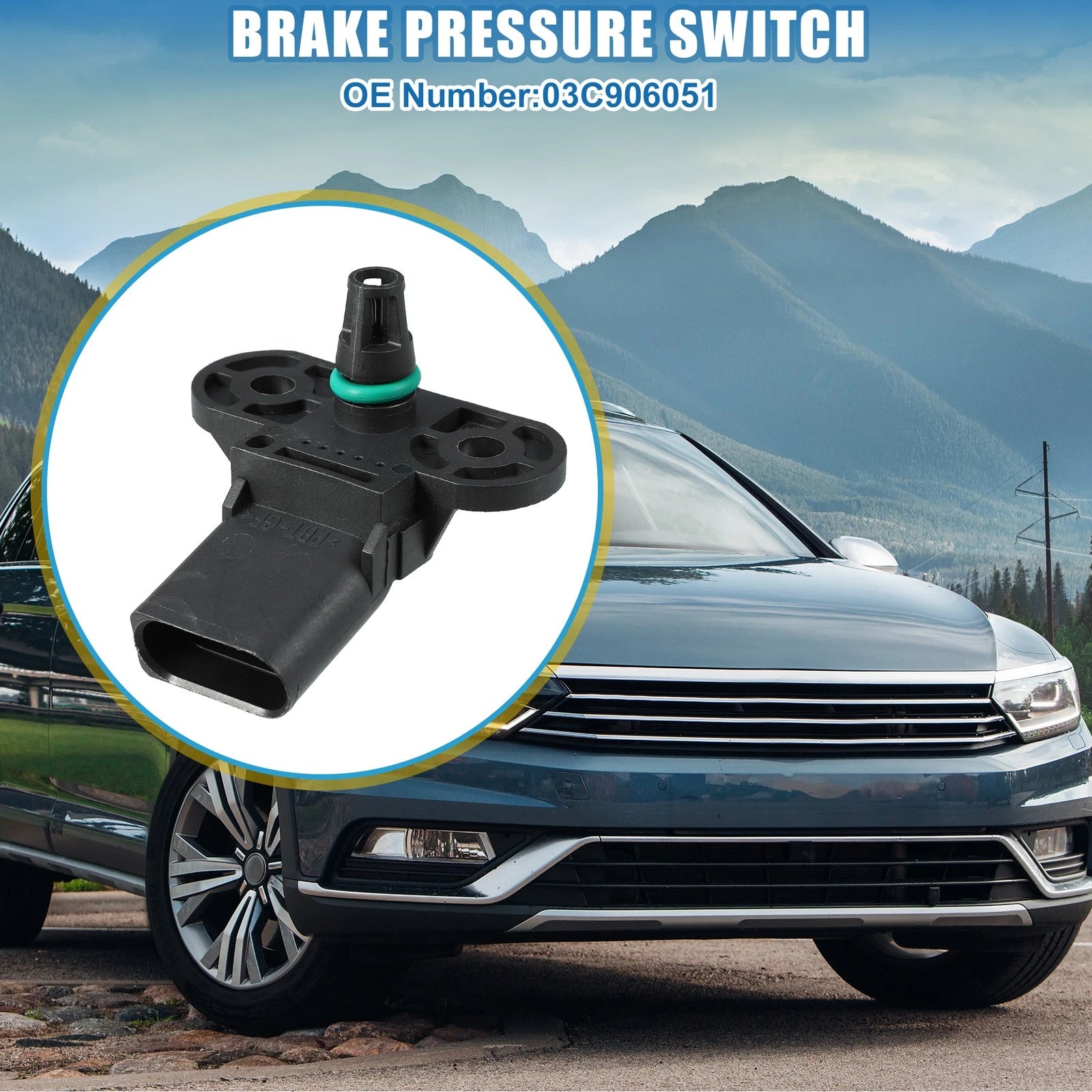 Manifold Absolute Pressure Sensor for Volkswagen Beetle 2.5L (1998–2010)