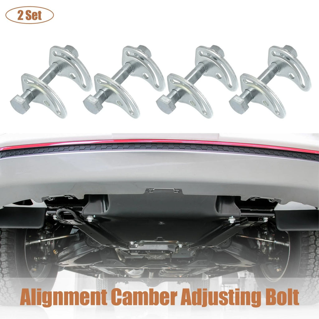 2X Front Control Arm Alignment Camber Bolt Kit for Chevy Silverado GMC