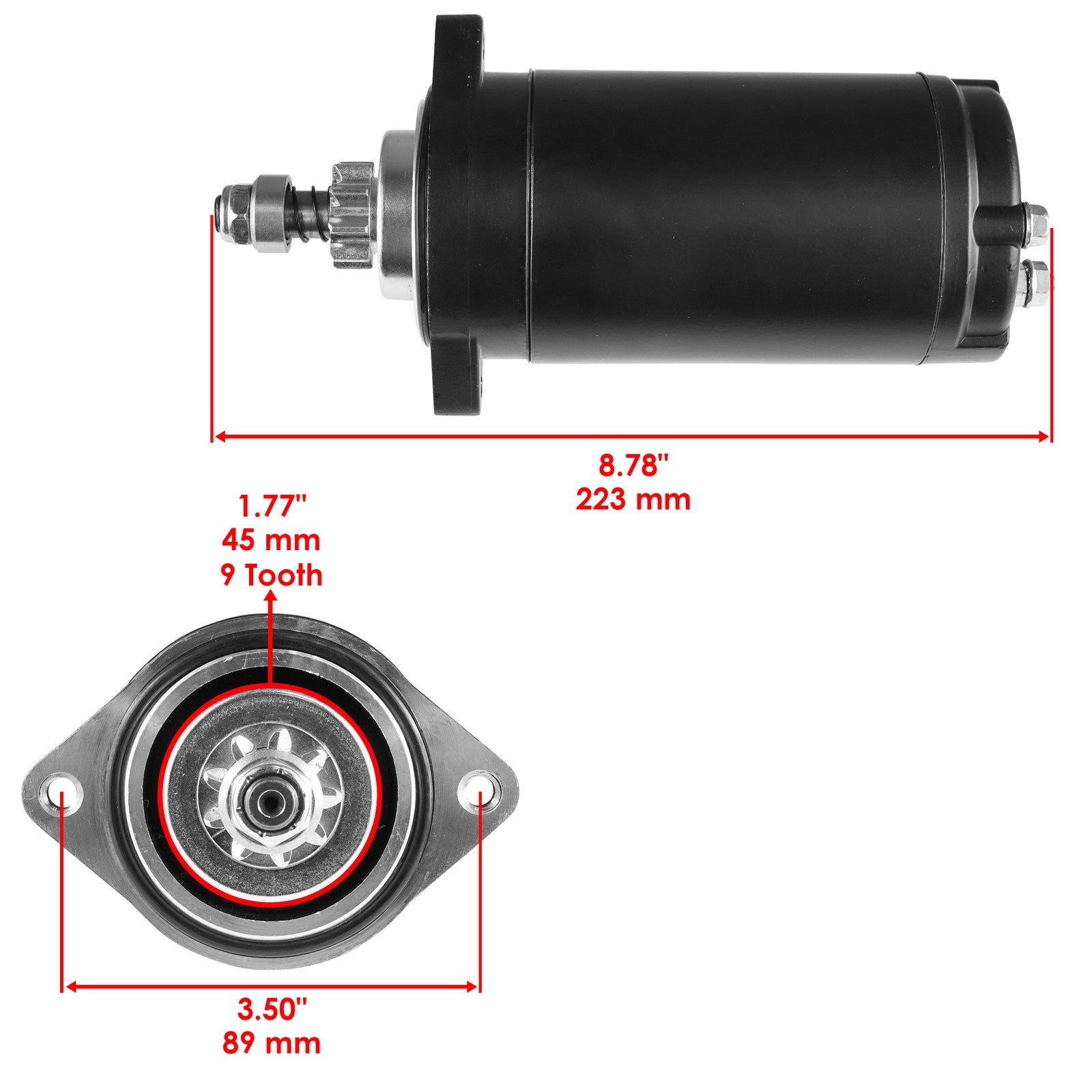 Starter Replacement for Kawasaki KX250F KX250 (2014–2019)
