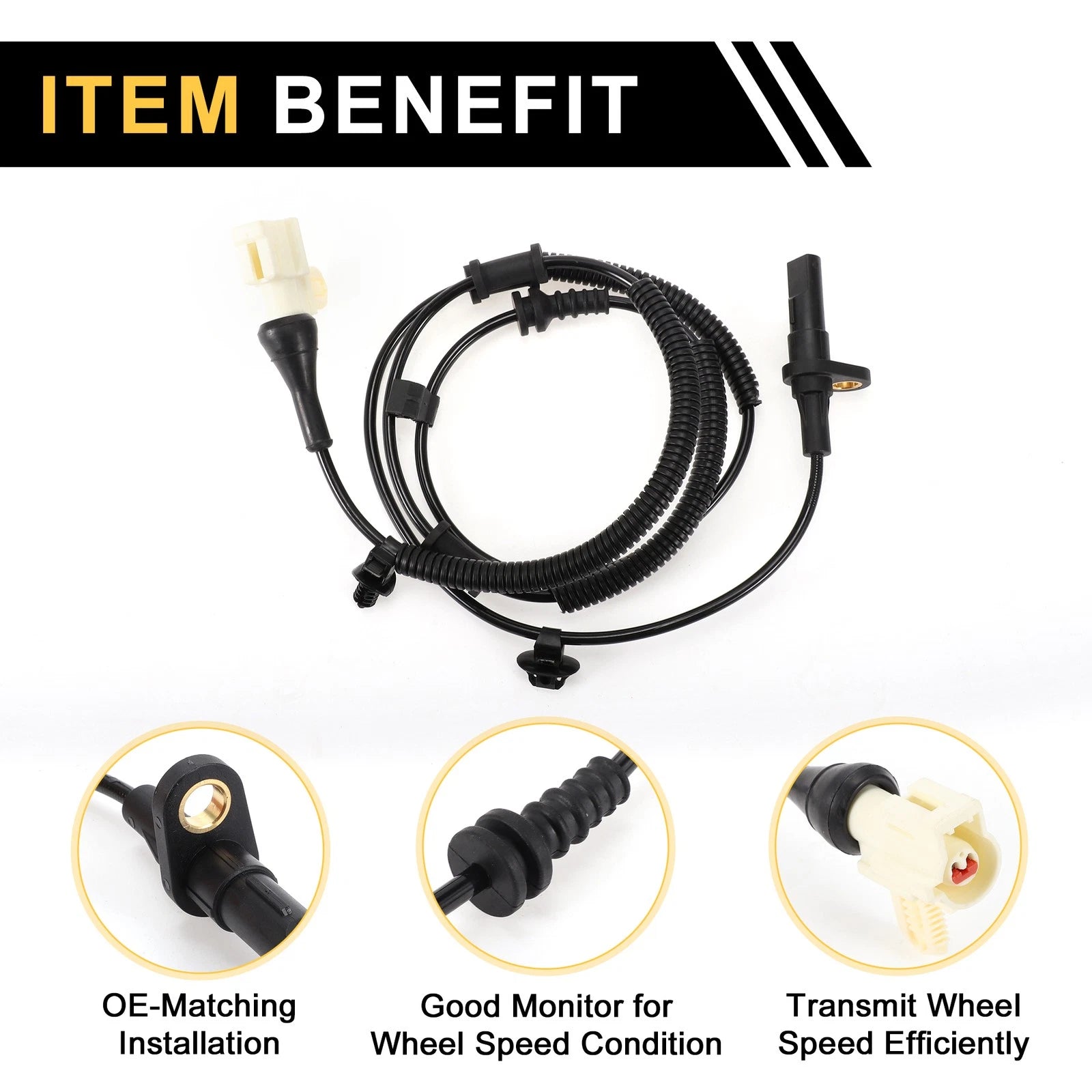 ABS Wheel Speed Sensor for Ford F-150 (2009–2010) Rear Left