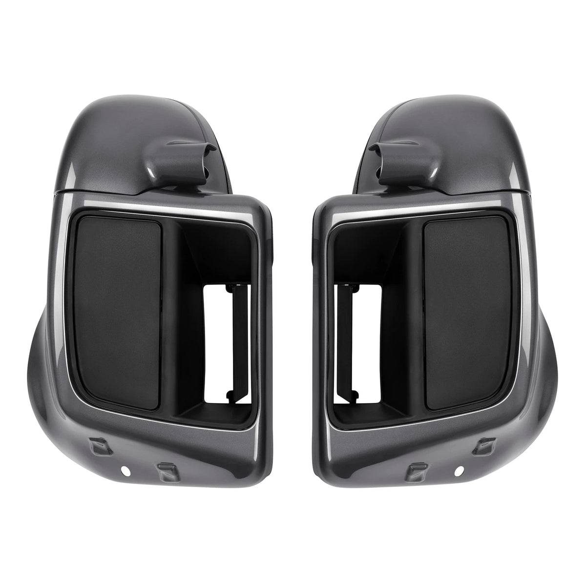 Lower Vented Fairings for Harley Touring (2014–2025) 24 Gauntlet Gray Metallic