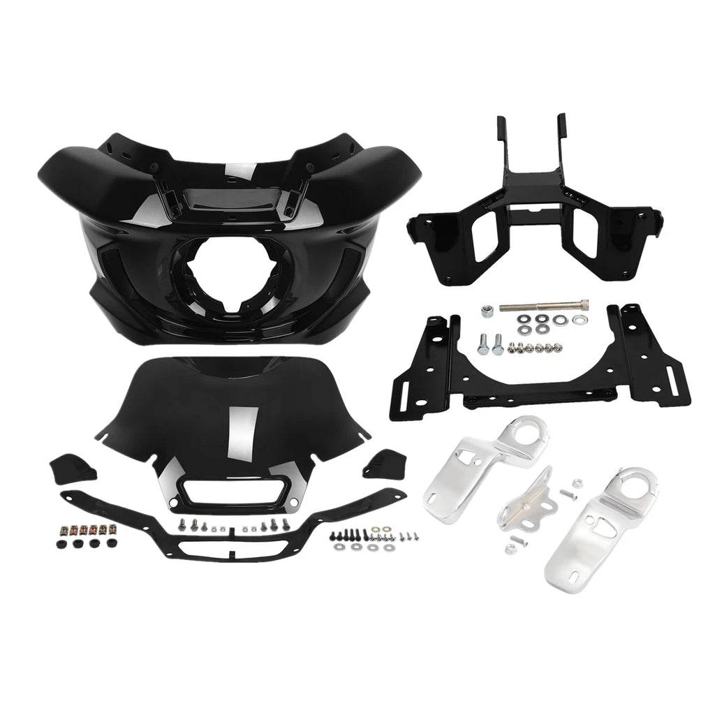 Headlight Fairing Windshield & Bracket for Harley Low Rider ST FXLRST (2022–2025)