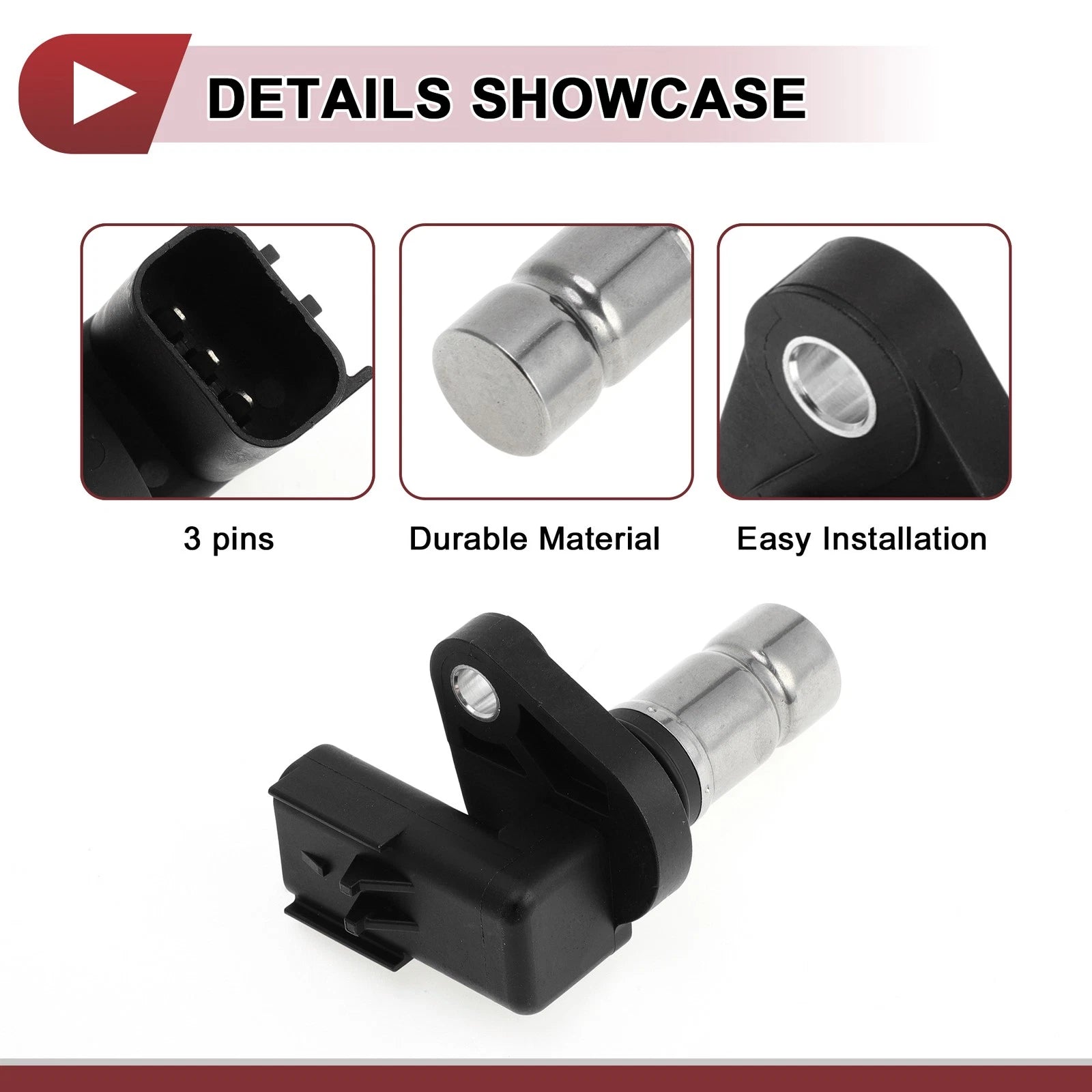 Crankshaft Position Sensor for Dodge Caravan SE (2001–2007) No. 37747810