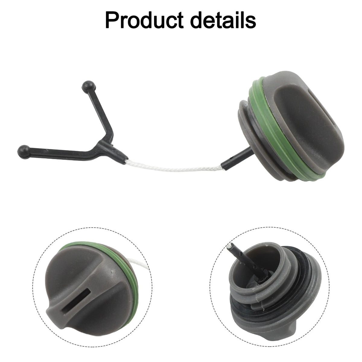 Protective Fuel Cap & Oil Cap for T435 (Replacement Plastic Cover)