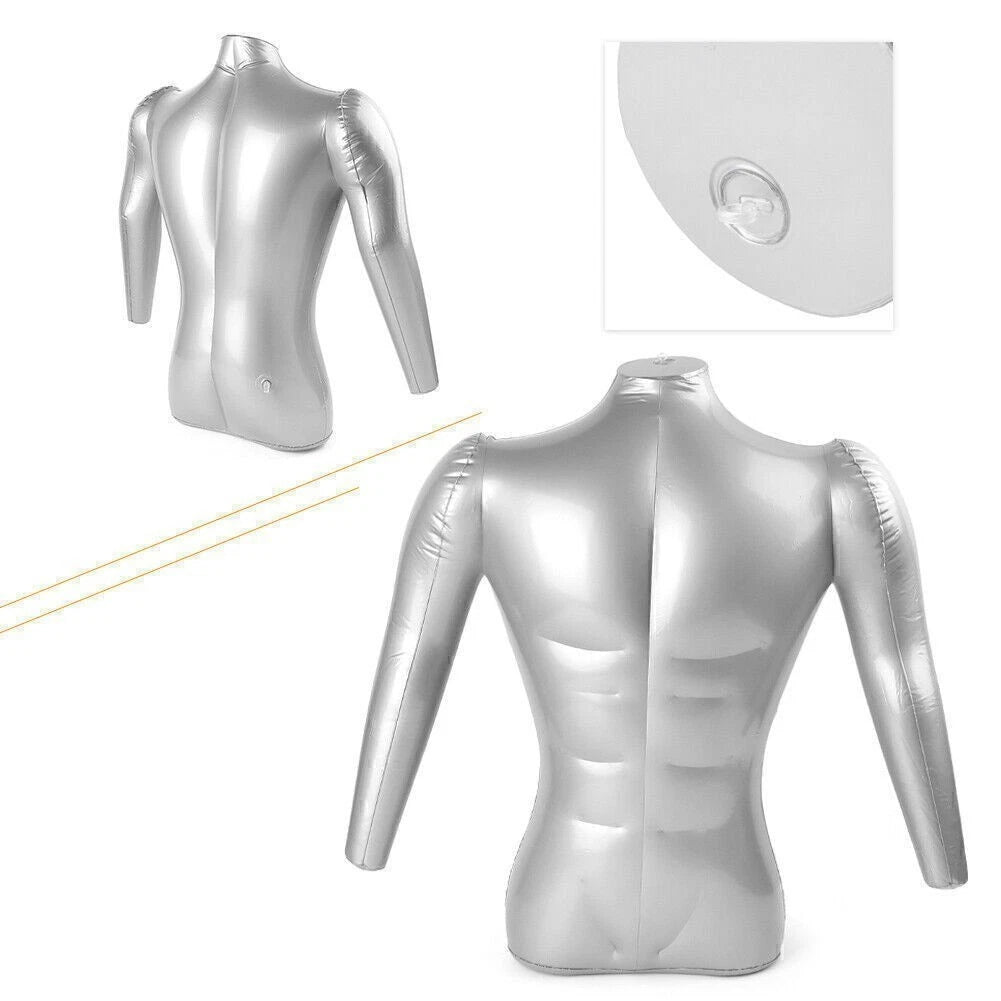 Inflatable PVC Mannequin with Arms for Display (Whole Body)