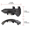 Dynamic Amber LED Side Mirror Turn Signal Light for Toyota Tundra Sequoia (2022–2023)