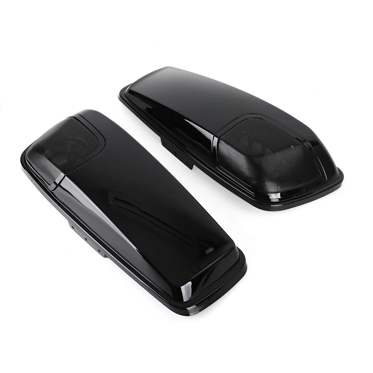 Hard Saddlebag 5x7" Speaker Lids for Harley Touring Road Street Glide (2014–2020)