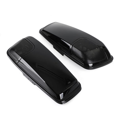 Hard Saddlebag 5x7" Speaker Lids for Harley Touring Road Street Glide (2014–2020)